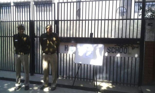 Christian school vandalised in New Delhi