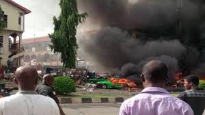 Female suicide bomber kills 10 in attack on Nigerian bus station