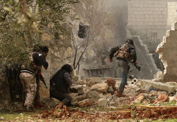 Monitor says Syrian army and allies killed 48 in Aleppo offensive