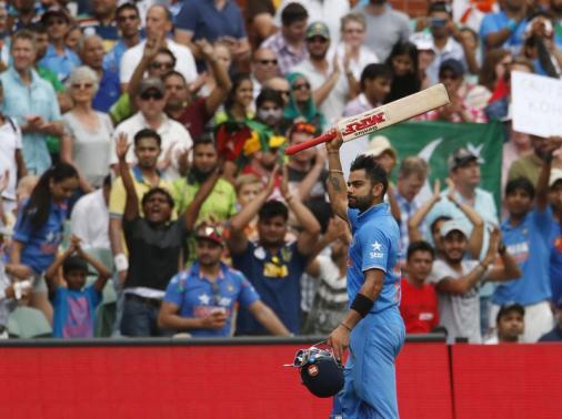 Kohli ton drives India to emphatic win against Pakistan in World Cup thriller