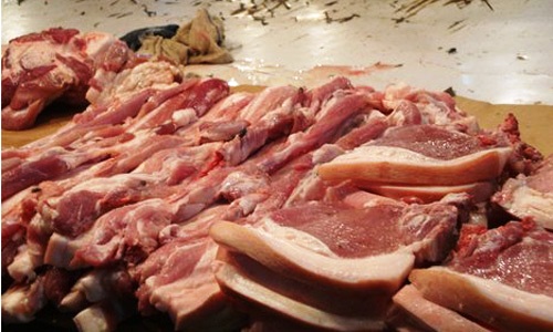 Three tonnes of dead meat seized near Lahore