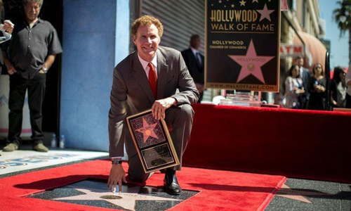 Will Ferrell parades sons around new Walk of Fame star