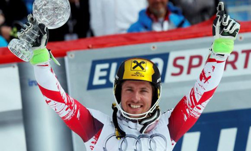 Hirscher completes the season with slalom globe