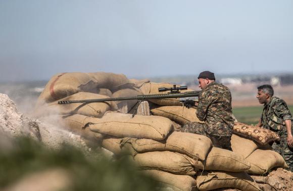 Islamic State battling Kurdish forces in northeast Syria