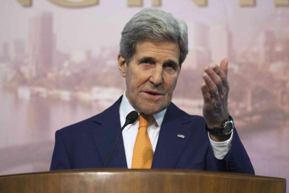 Kerry says US will have to negotiate with Syria's Assad