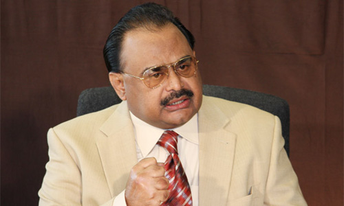 Wanted people should have not put Nine Zero to trouble: MQM chief Altaf Hussain