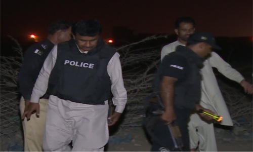 Five terrorists killed in encounter with police in Manghu Pir