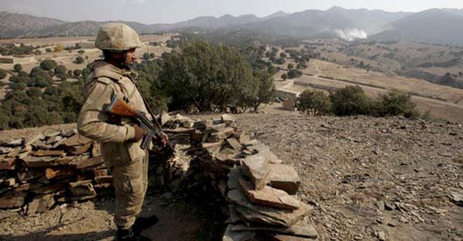 Five militants, one security official killed in NWA check-post attack 