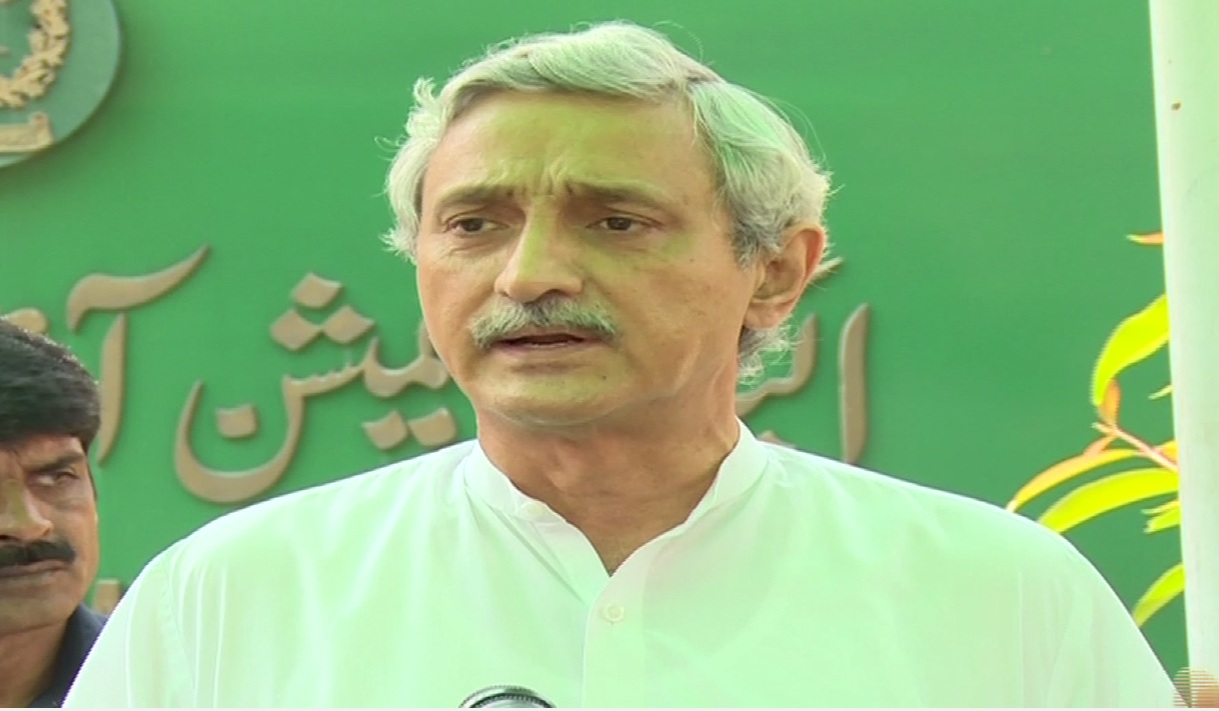 NA-246: Jahangir Tareen meets CEC, says votes will be counted in presence of Rangers