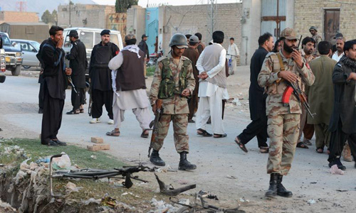 Two drug pushers killed in encounter with FC officials in Dalbadin
