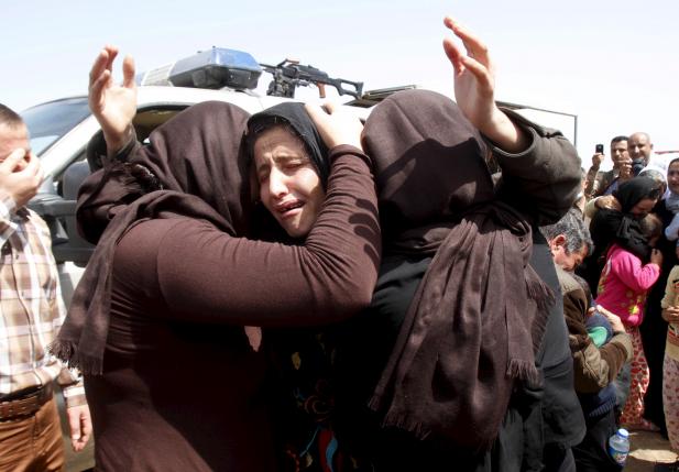 Islamic State releases more than 200 captive Yazidis in Iraq