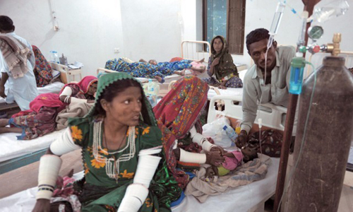 Famine devours three-year-old girl in Tharparkar