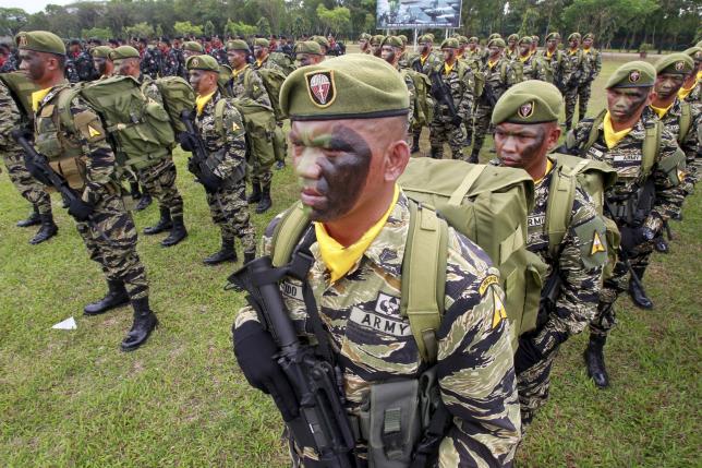 Philippines, US exercises near disputed sea not "show of force"