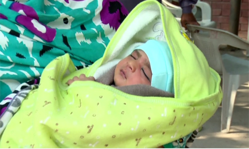 Seven-day-old girl handed over to mother on LHC order