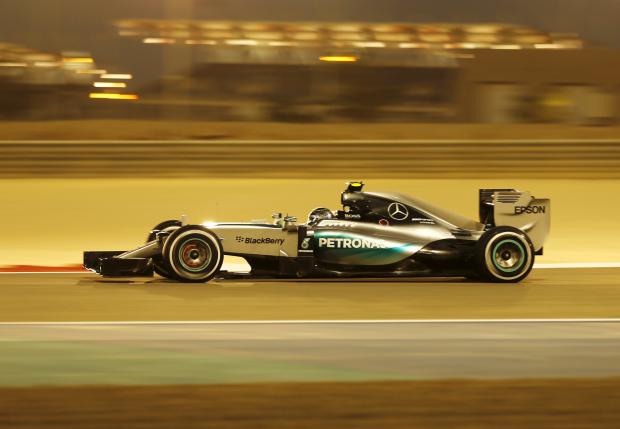 Rosberg faster than Hamilton in Bahrain