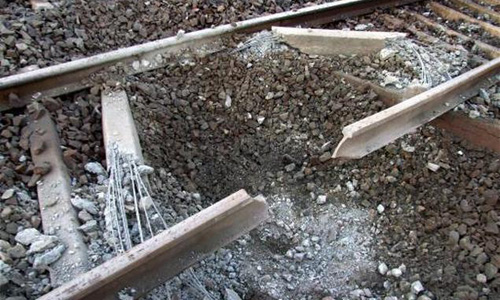 Blast on railway track in Hyderabad, no casualty 