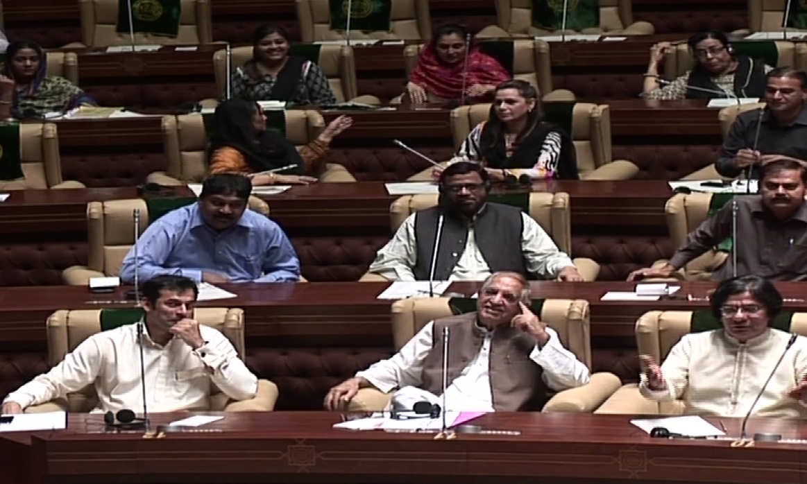 Sindh Assembly passes joint condemnation resolution against Safora tragedy; Opposition stages walkout