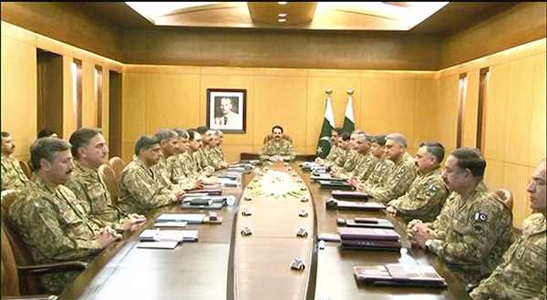 COAS chairs Corps Commanders' Conference 