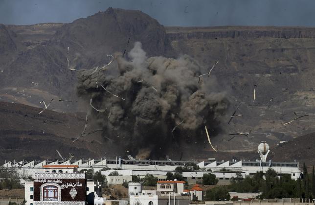 Yemen truce starts after shelling, Iran sends cargo ship