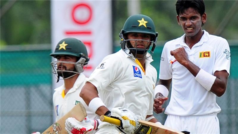 Azhar Ali's century helps Pakistan pose 153-run target for Sri Lanka in second Test