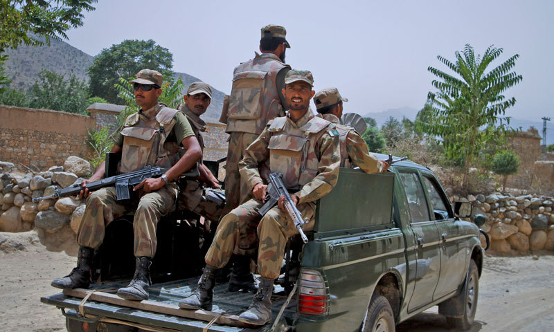 Fourteen terrorists killed in different parts of Balochistan in FC operations