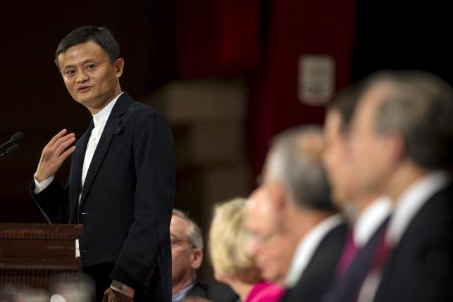 Alibaba's Ma sees $1 trillion in transactions in five years