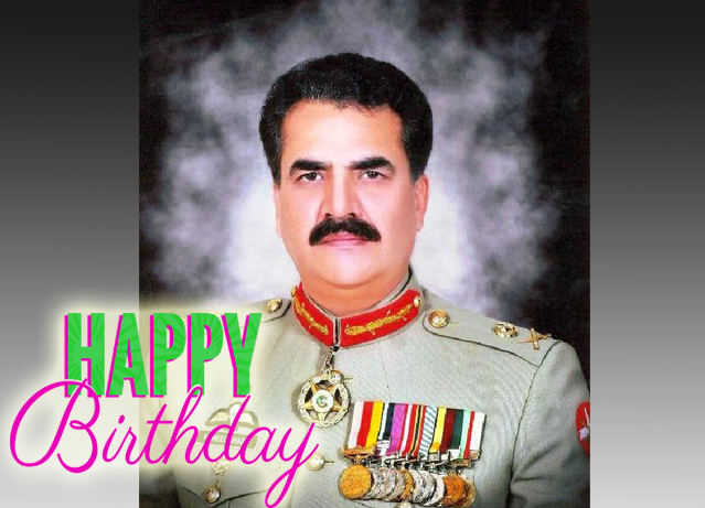 COAS General Raheel Sharif turns 59th today
