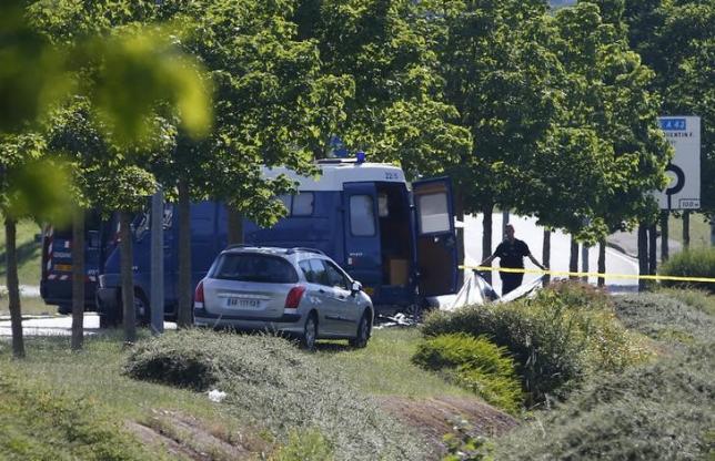 French attack suspect admits to killing his boss