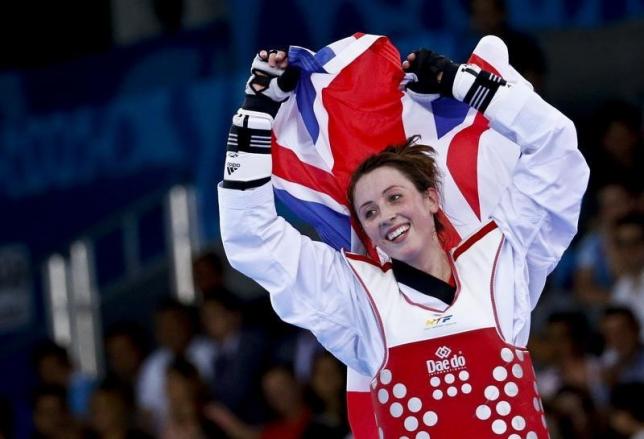 Olympic champion Jones wins taekwondo gold for Britain