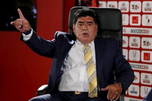 Argentine football great Diego Maradona to run for FIFA presidency