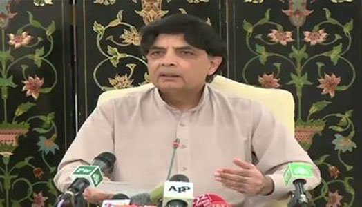 Karachi operation not aimed at pushing any political party to wall, Ch Nisar tells MQM delegation