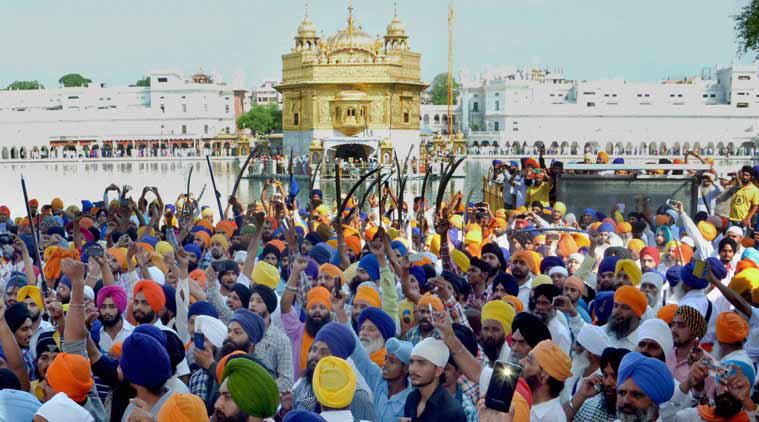 Sikhs chant Pro-Khalistan slogans on 31st anniversary of Operation Bluestar; 25 youths held in Amritsar