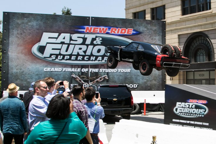 Hollywood theme park opens 'Fast & Furious' racing ride