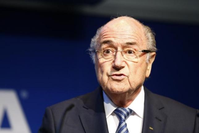 Blatter tells Swiss paper 'not a candidate for FIFA presidency'