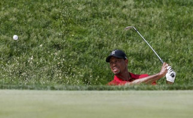 Struggling Tiger says encouraged by progession in swing