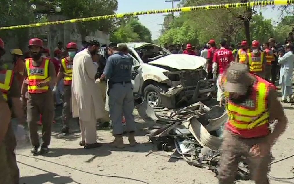 Peshawar: Suicide blast targeting Reserve Police Commandant kills two, injures five