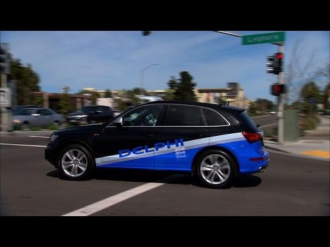 Delphi says self-driving car didn't come close to Google's car