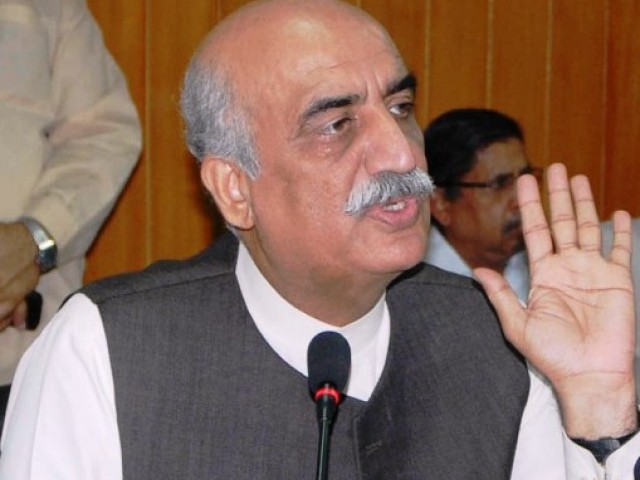 Nawaz Sharif should play role to resolve differences between PPP and military leadershhip, says Khursheed Shah
