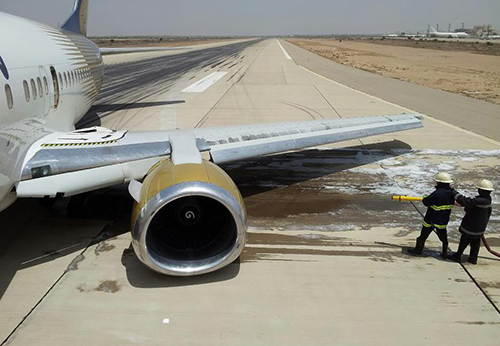 Private airliner escapes accident at Quetta Airport