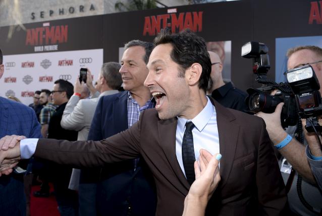 Marvel's superhero 'Ant-Man' plays big for the silver screen