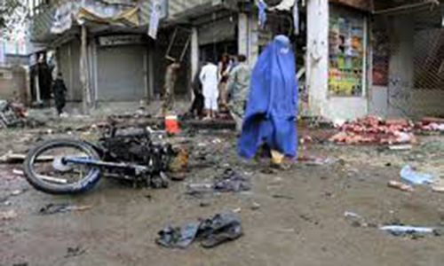 Suicide bomber on motorcycle kills 15 near northwest Afghan market