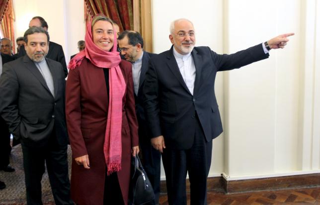 EU's Mogherini in Iran to discuss nuclear deal, region