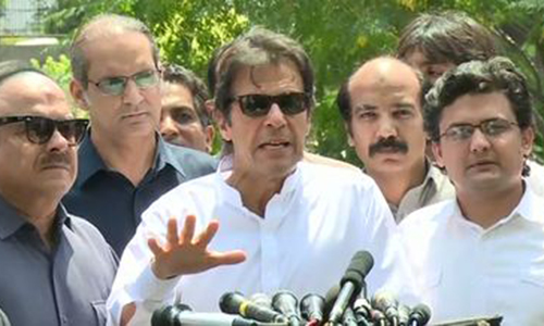 Imran Khan challenges N-League to fill up Minar-e-Pakistan
