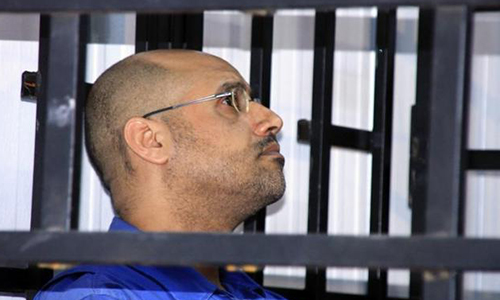 Libyan court sentences Gaddafi son Saif, eight other ex-officials to death