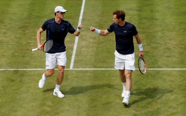 Murray brothers carry Britain to brink of Davis Cup semi-final