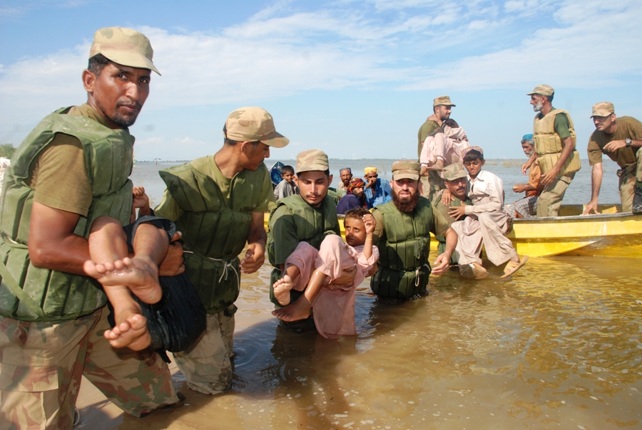 Pakistan Army continues rescue and relief operation in different areas