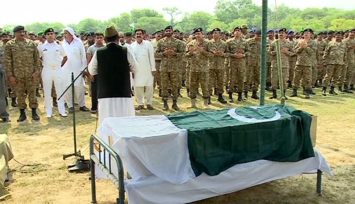 Train accident: Major Adil's funeral prayers offered in Lahore