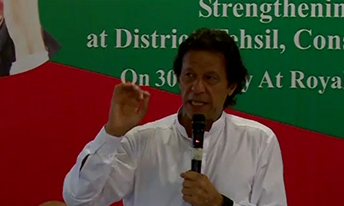 Imran Khan announces support for traders’ strike against withholding tax on August 1