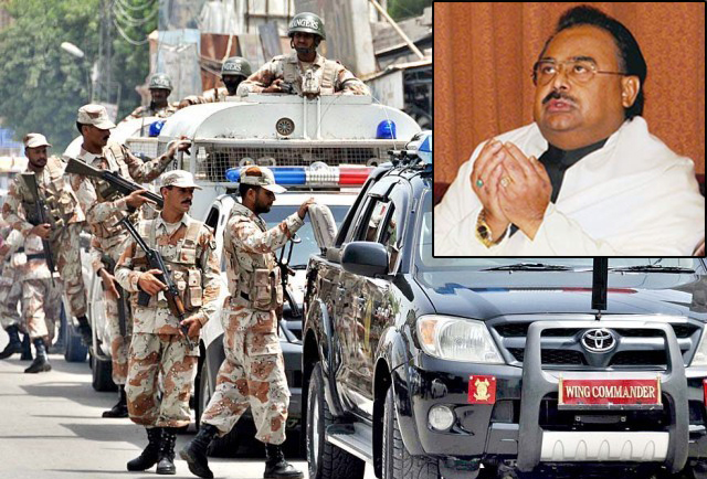 Special powers vested in Sindh Rangers to end today; Altaf demands Rangers' expulsion from Sindh, CM says will consult assembly