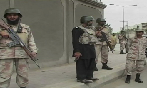 Notorious target killer arrested in Karachi restaurant raid: Sindh Rangers